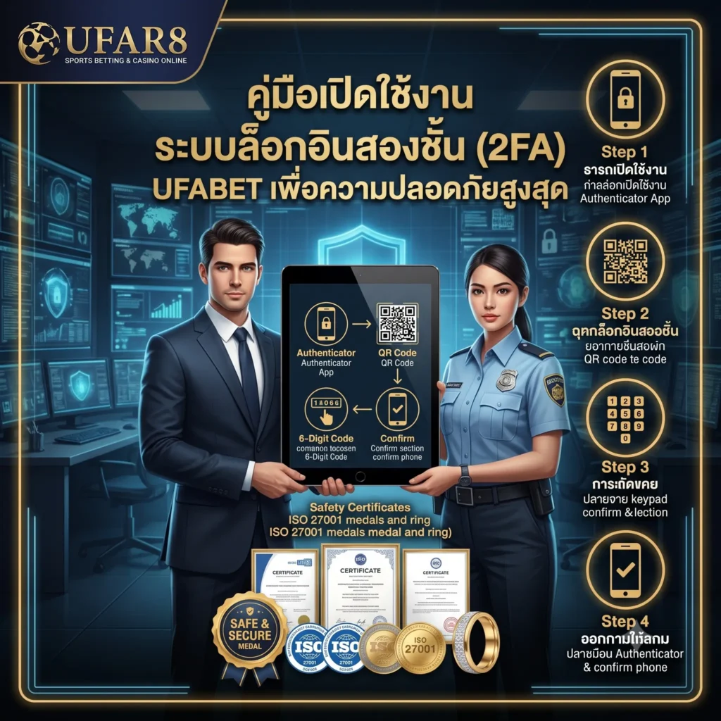 ระบบล็อกอินสองชั้น (2FA) UFABET