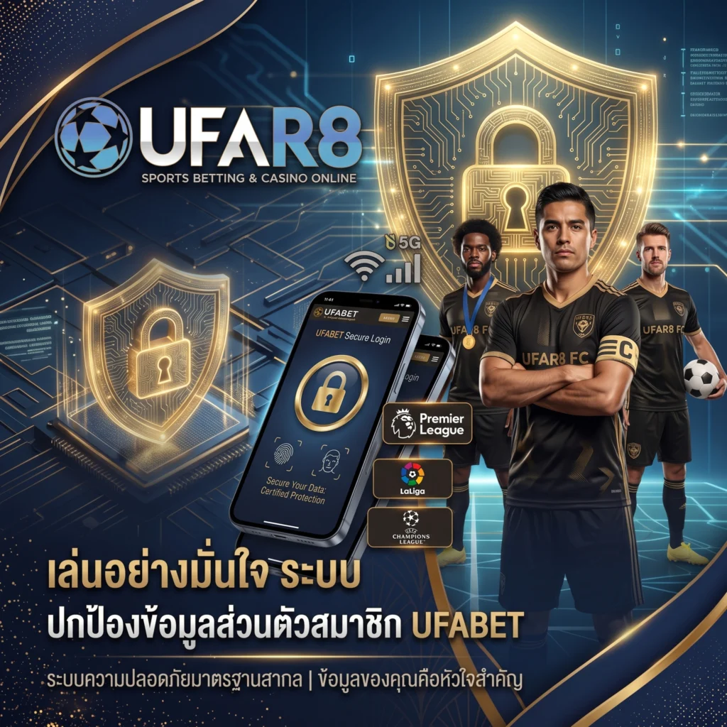 ปกป้องข้อมูลส่วนตัวสมาชิก UFABET