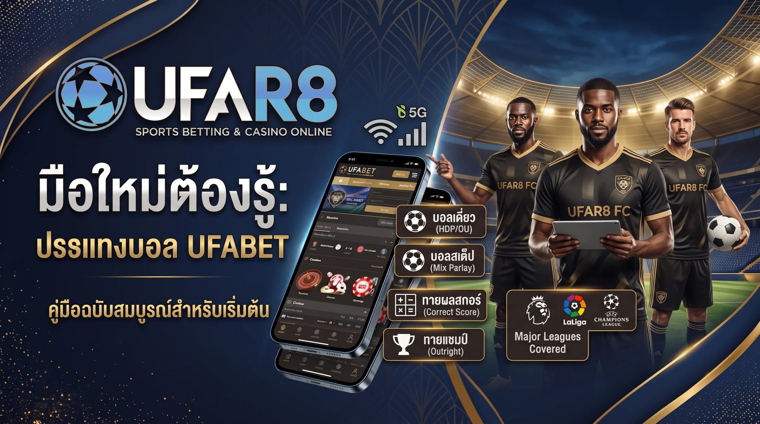ประเภทการแทงบอล UFABET