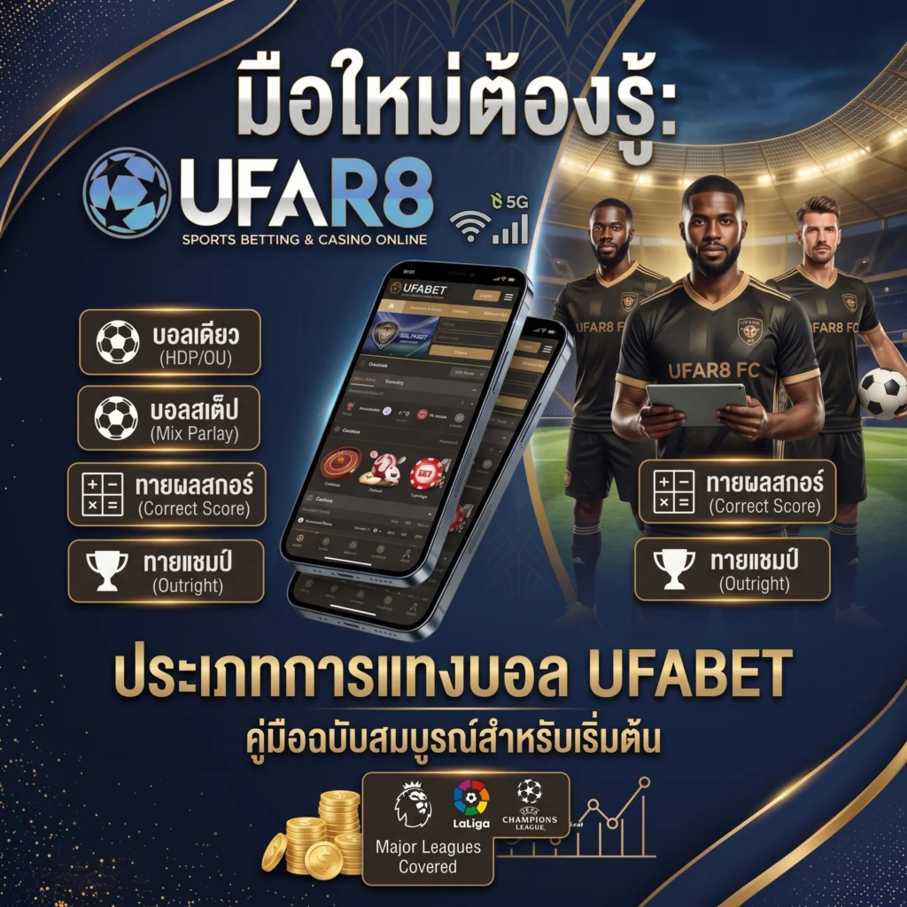ประเภทการแทงบอล UFABET