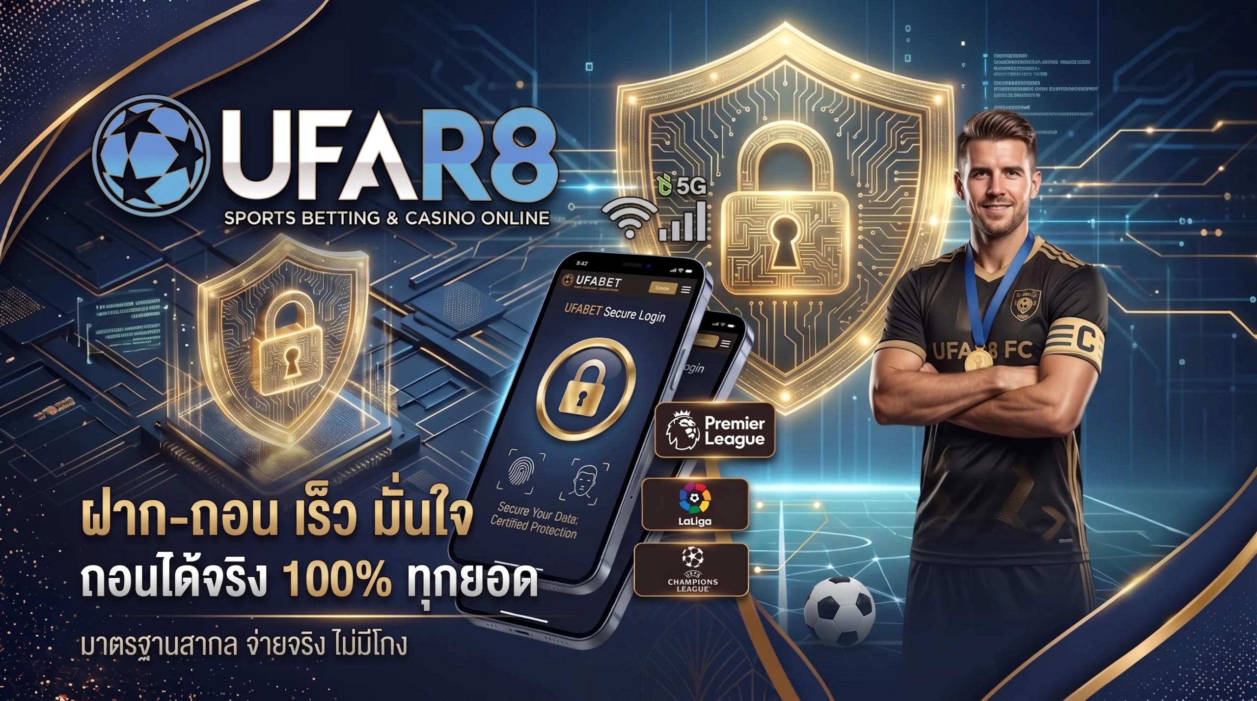 ระบบความปลอดภัยฝากถอน UFABET