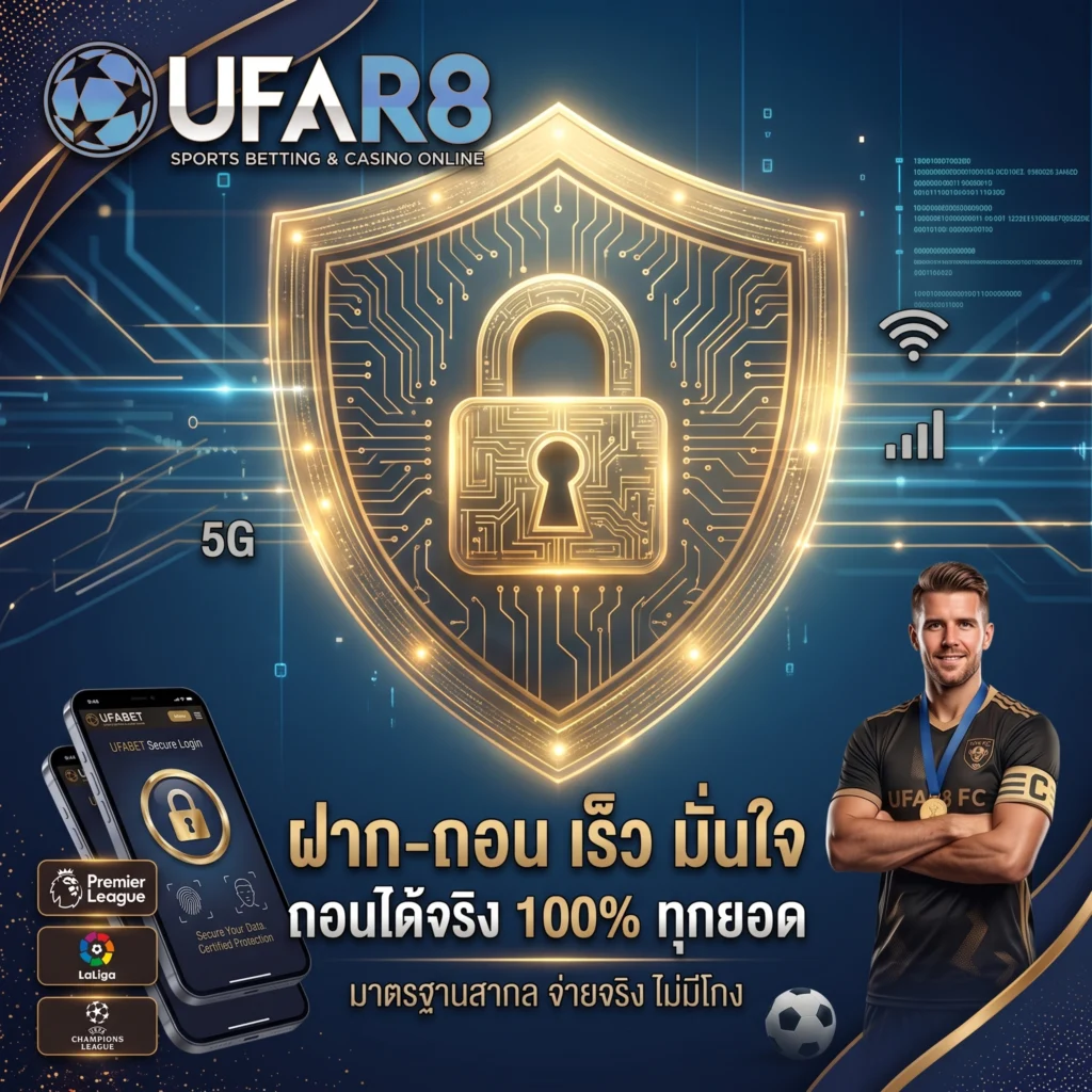 ระบบความปลอดภัยฝากถอน UFABET