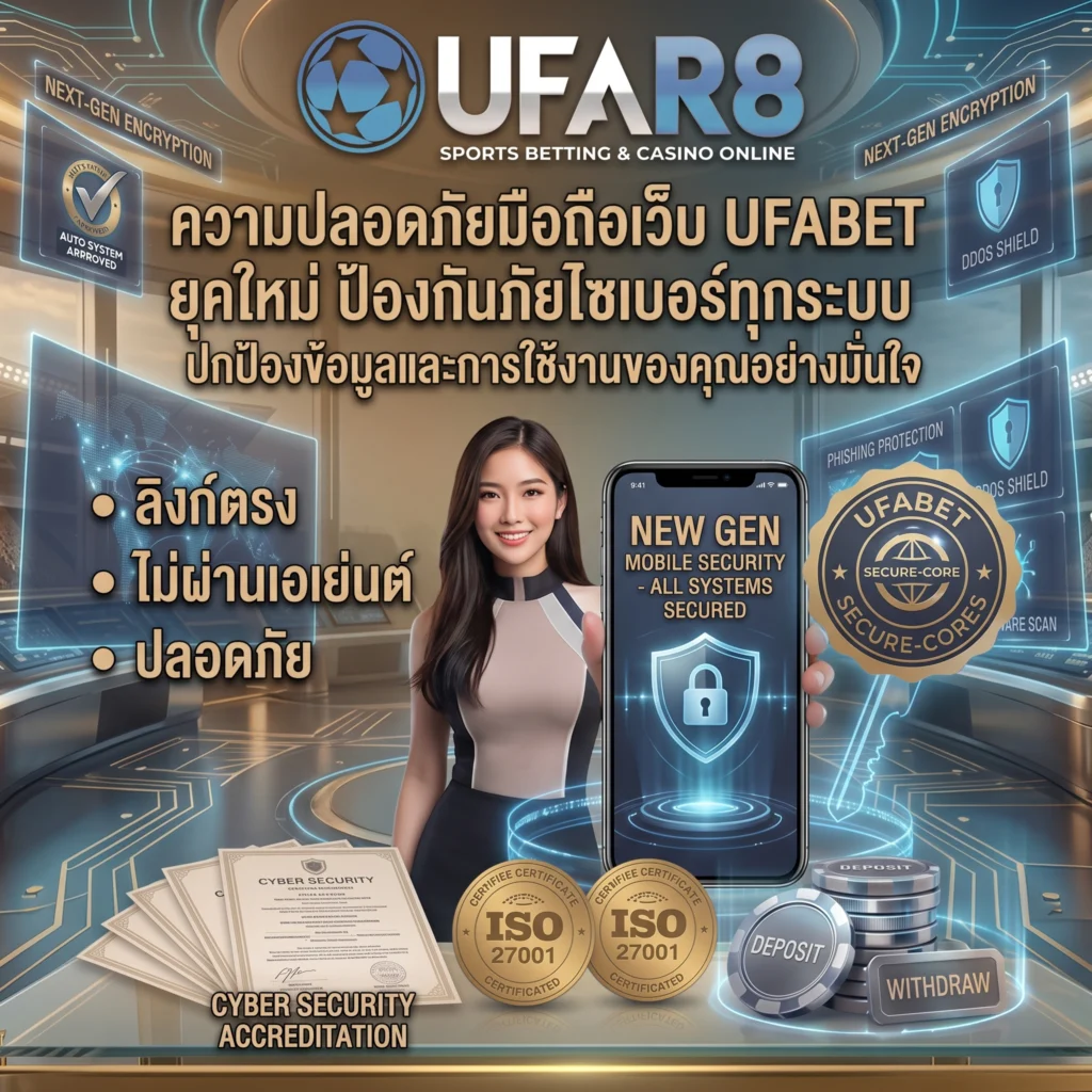 ความปลอดภัยมือถือเว็บ UFABET