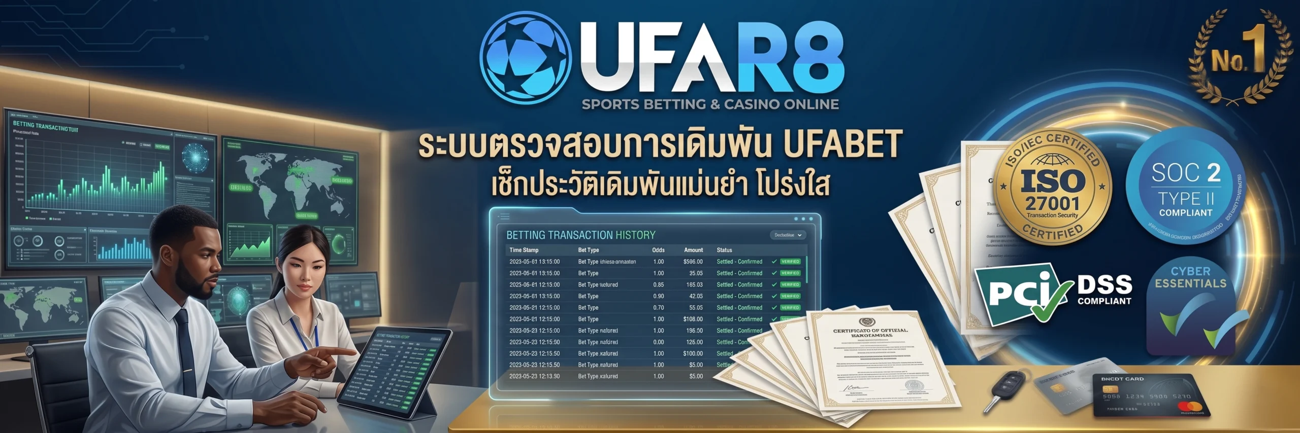 ระบบตรวจสอบการเดิมพัน UFABET
