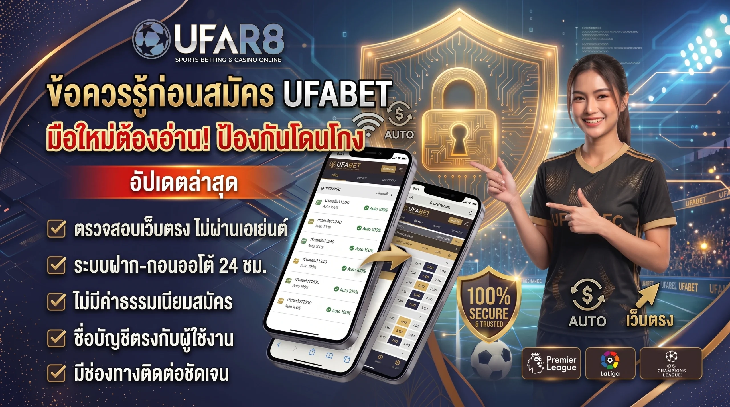 ข้อควรรู้ก่อนสมัคร UFABET