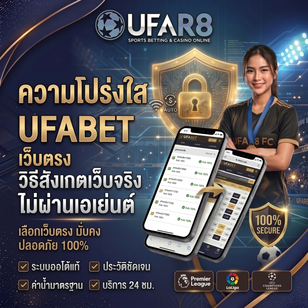 ความโปร่งใส UFABET