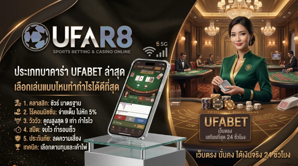 ประเภทบาคาร่า UFABET